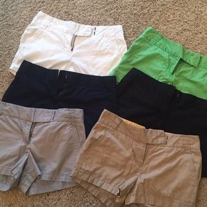 J crew chino shorts $35 for all